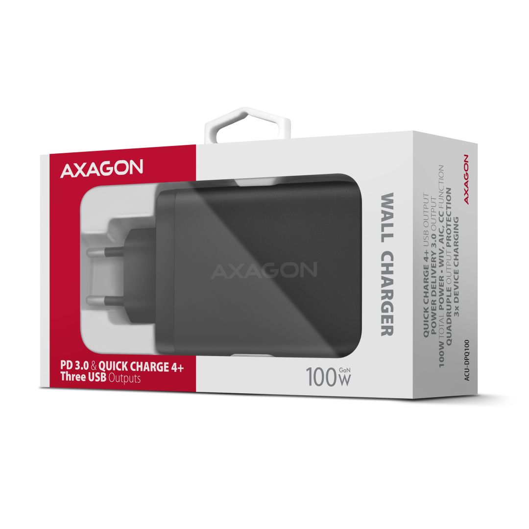 AXAGON ACU-DPQ100 Black