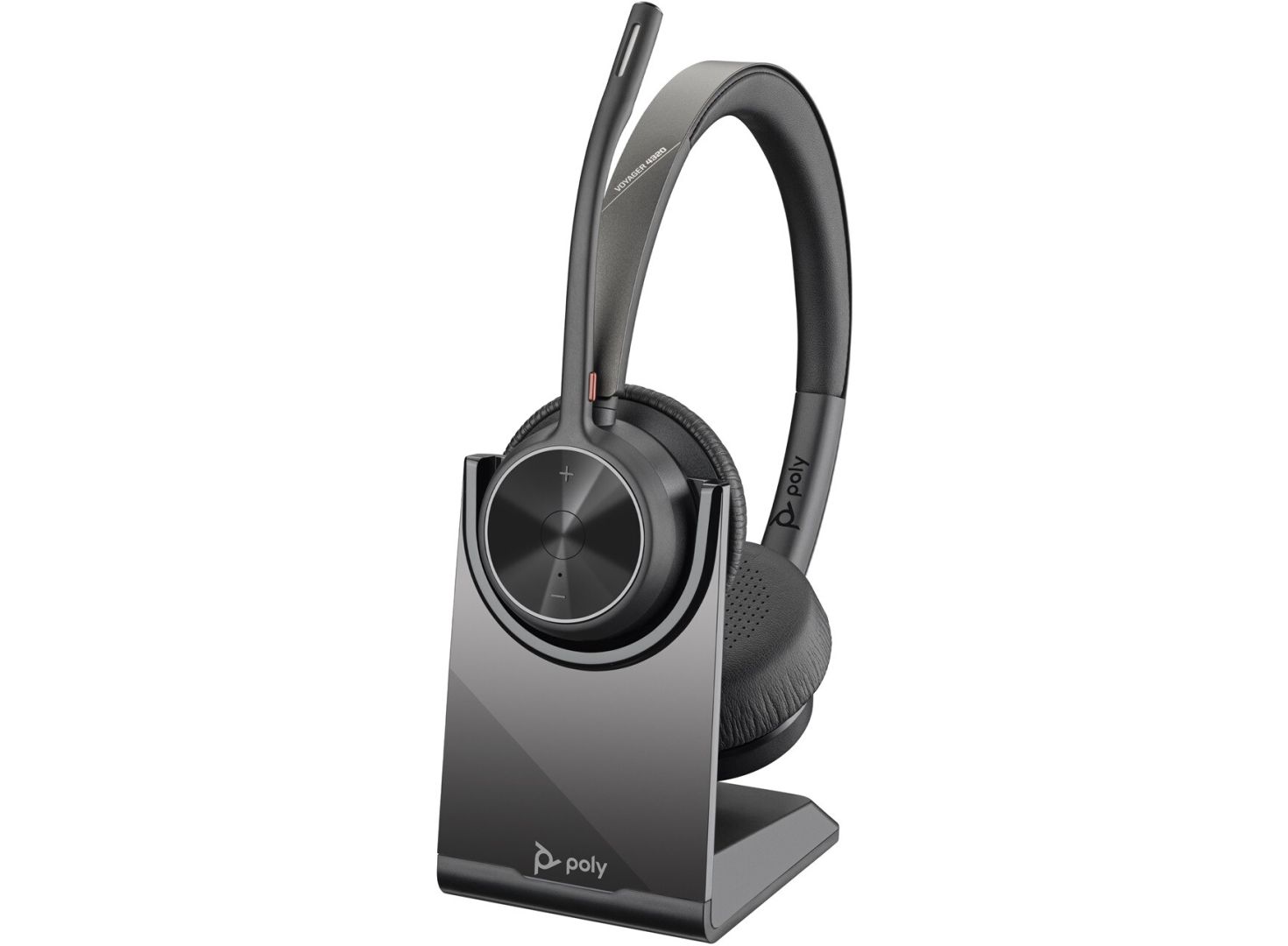 Poly Plantronics Voyager 4320 USB-C Headset +BT700 dongle +Charging Stand