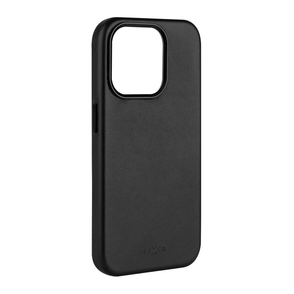 FIXED MagLeather for Apple iPhone 15 Pro Max Black