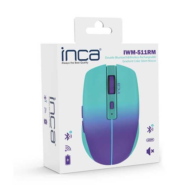 INCA IWM-511RM Wireless mouse Blue