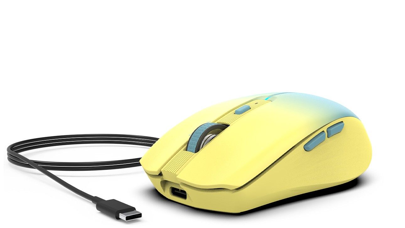 INCA IWM-511RS Wireless mouse Yellow