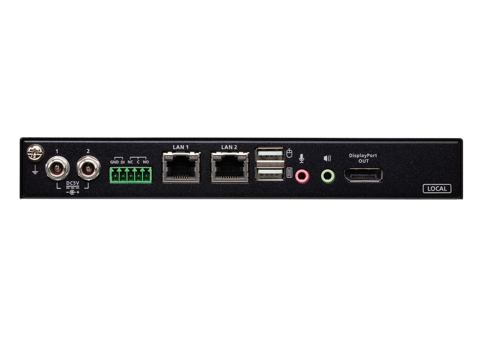 ATEN 1-Local/Remote Share Access Single Port 4K DisplayPort KVM over IP Switch