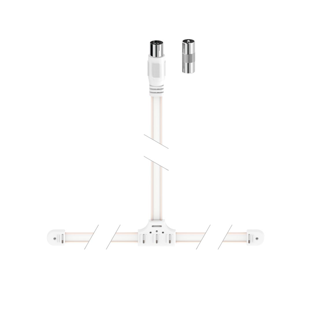 Hama FIC FM antennakábel 1,5m White