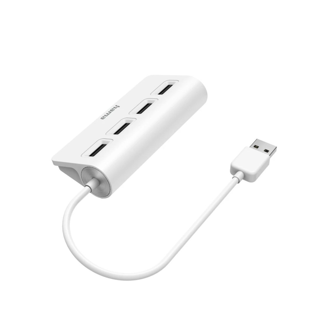 Hama 4-portos USB2.0 HUB White