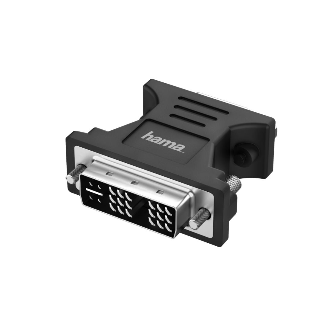 Hama VGA-DVI-I (Single Link) Adapter Black