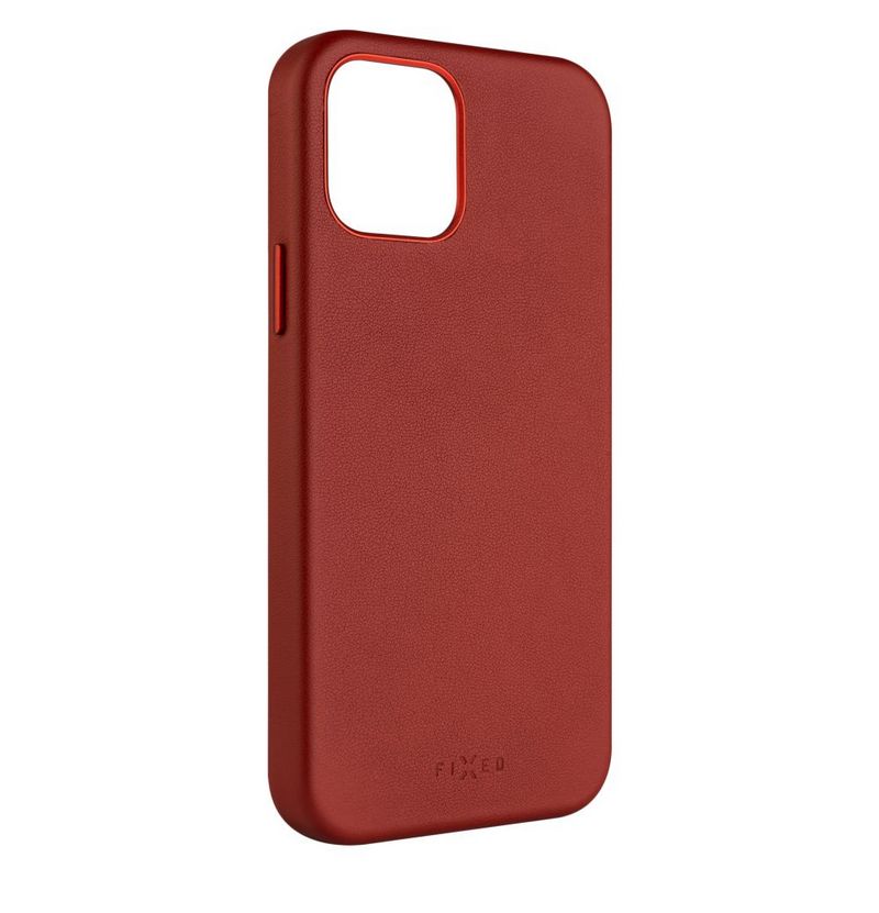 FIXED MagLeather for Apple iPhone 12/12 Pro, red