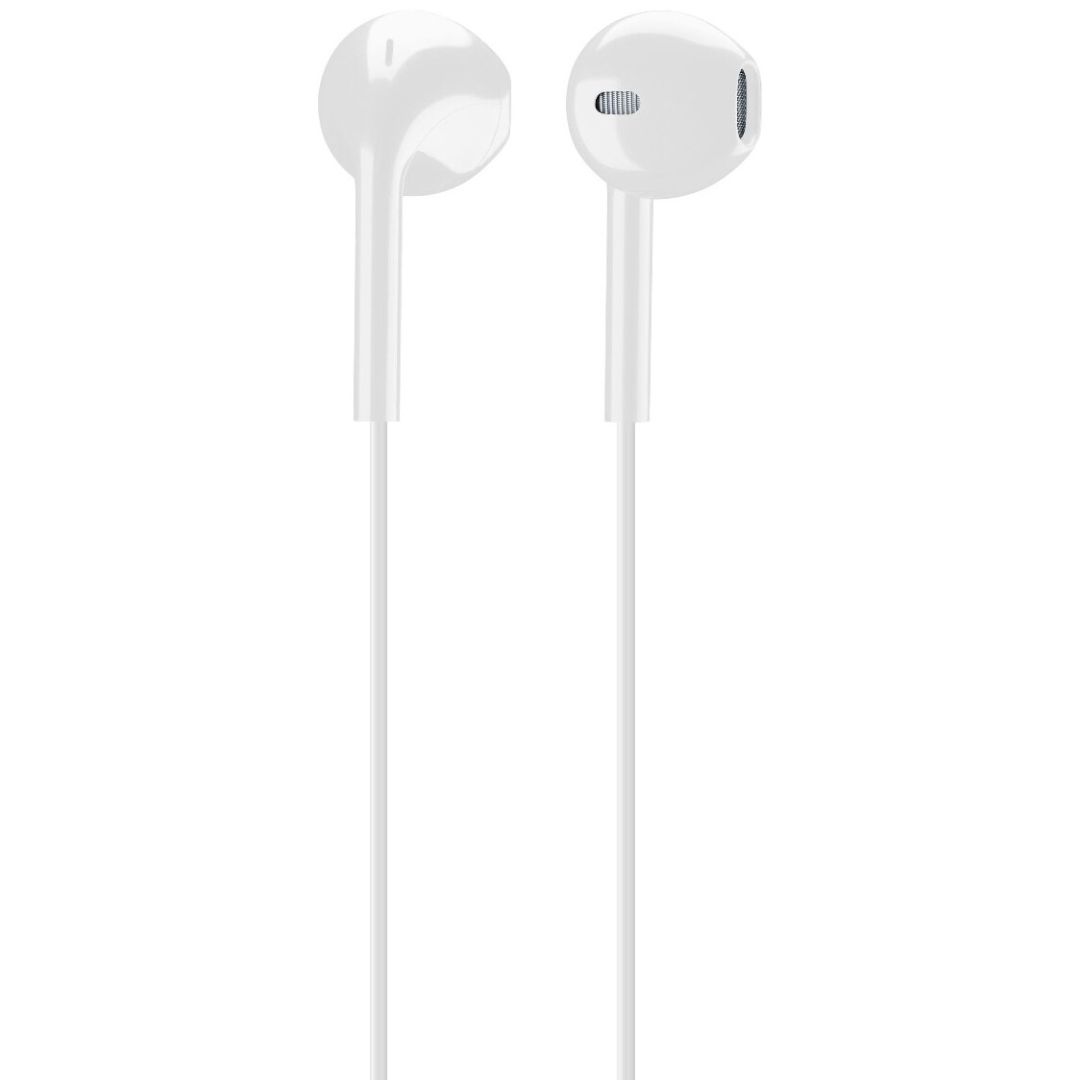 MUSICSOUND Wired Headphones White