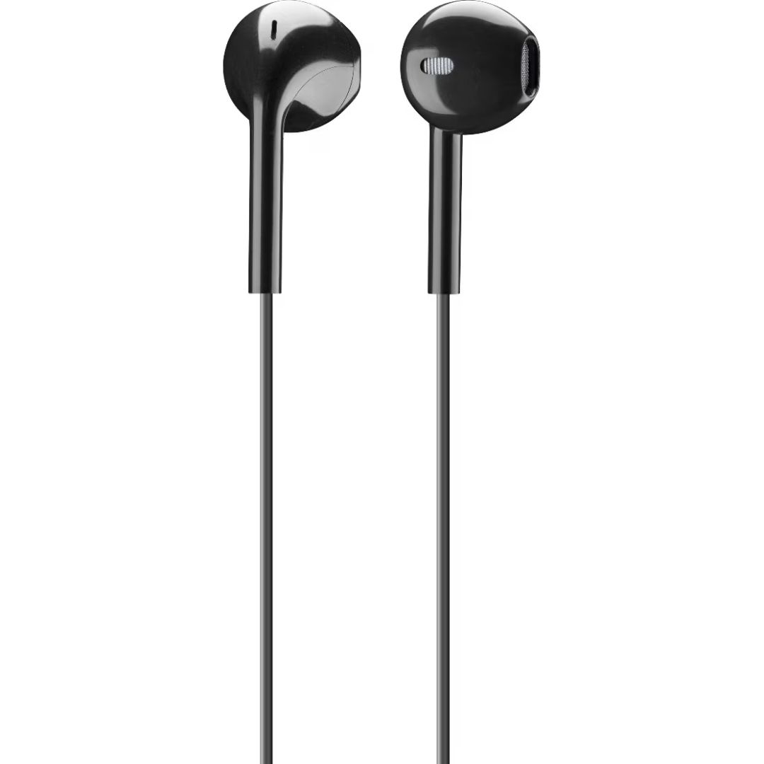 MUSICSOUND Wired Headphones Black