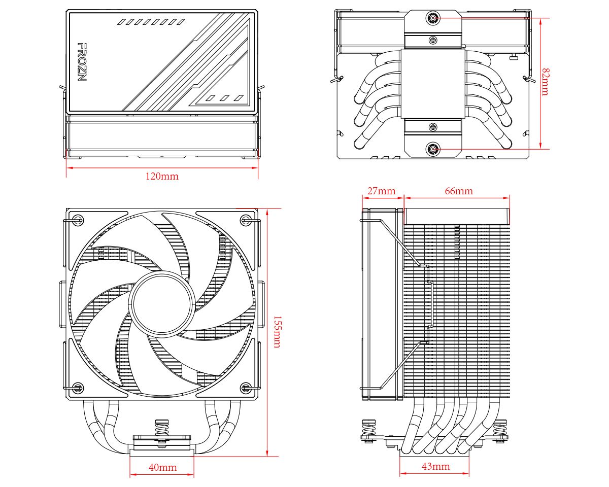 ID-COOLING FROZN A610 ARGB