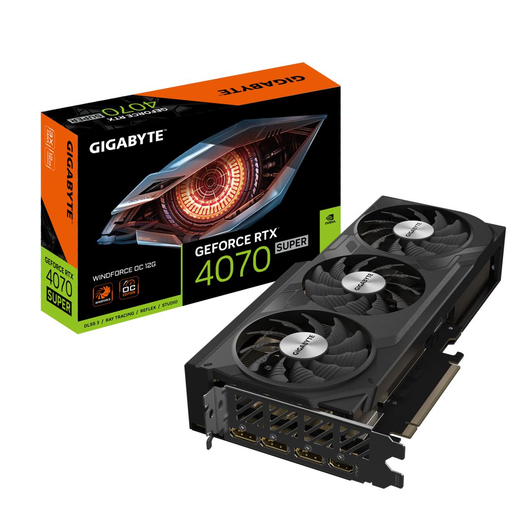 Gigabyte RTX 4070 SUPER WINDFORCE OC 12G