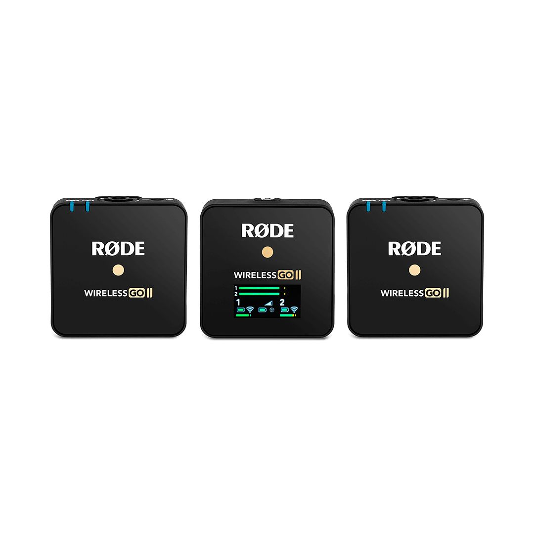 Rode Wireless GO II Dual Channel Wireless Microphone System Black