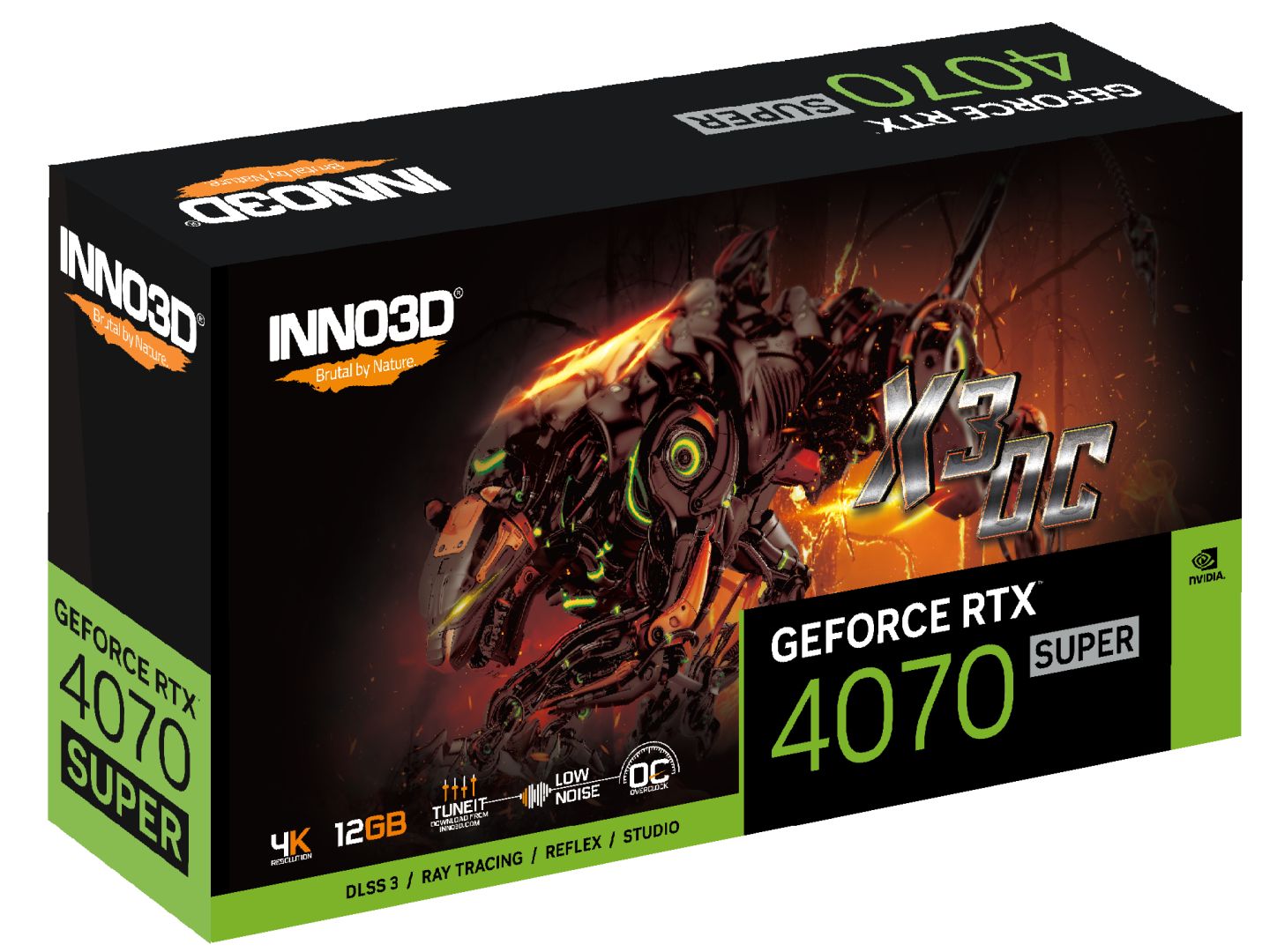 Inno3D GeForce RTX4070 SUPER 12GB DDR6X X3 OC