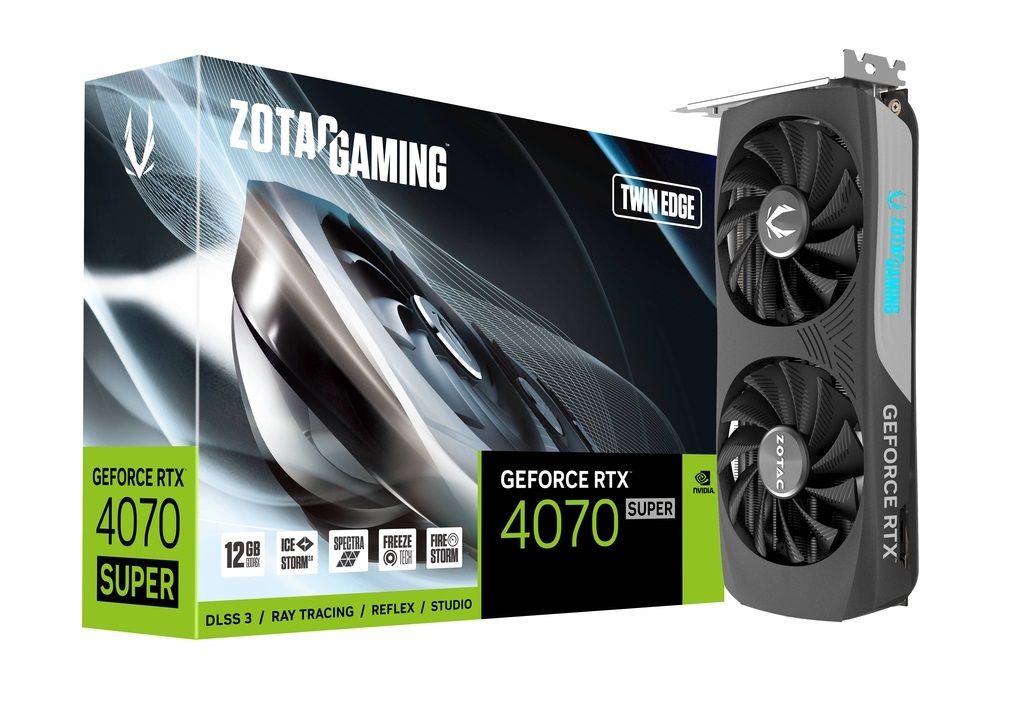 Zotac GeForce RTX4070 12GB DDR6X SUPER Twin Edge