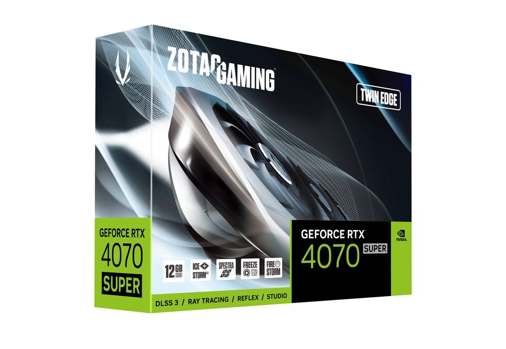 Zotac GeForce RTX4070 12GB DDR6X SUPER Twin Edge