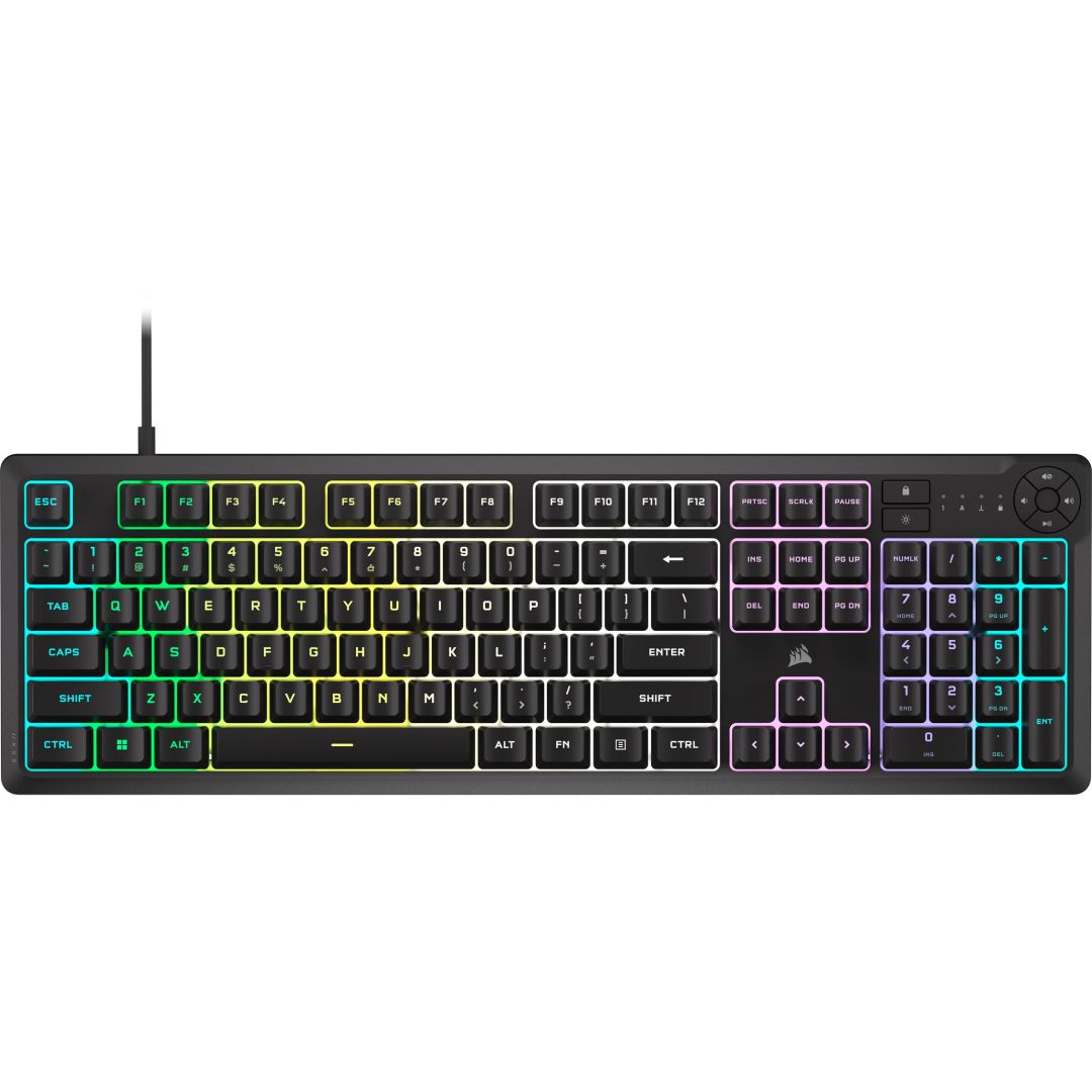 Corsair K55 Core RGB Gaming keyboard Black US