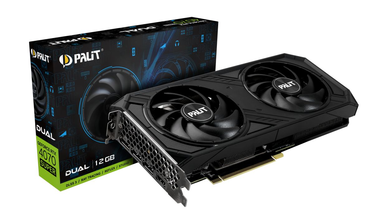 Palit GeForce RTX4070 12GB GDDR6X Super Dual