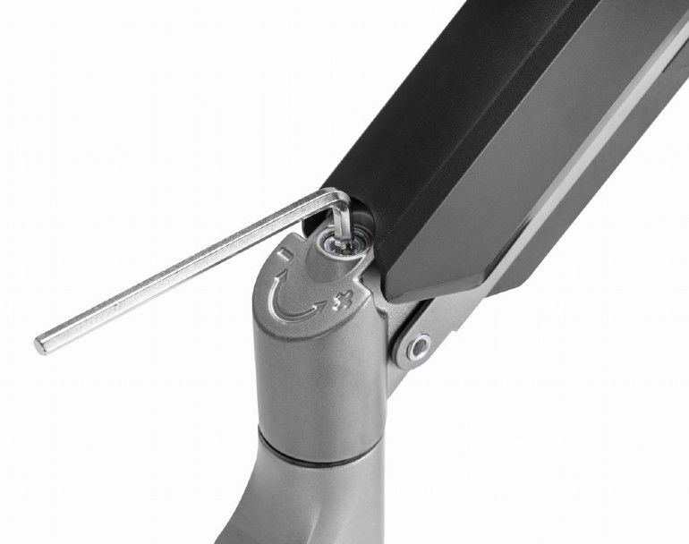 Gembird MA-WA3-01 Wall mounted adjustable monitor arm for 3 monitors 17"-27" Black