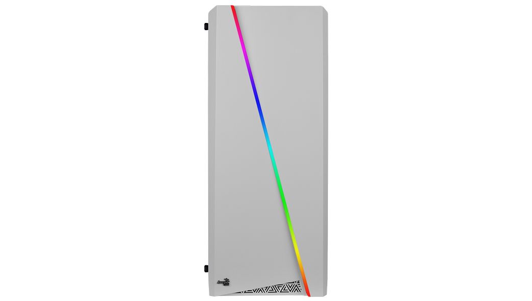 Aerocool Cylon RGB Tempered Glass White