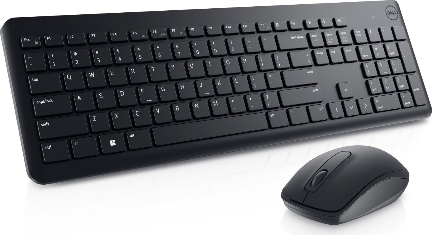 Dell Dell KM3322W Wireless Keyboard and Mouse Black UK