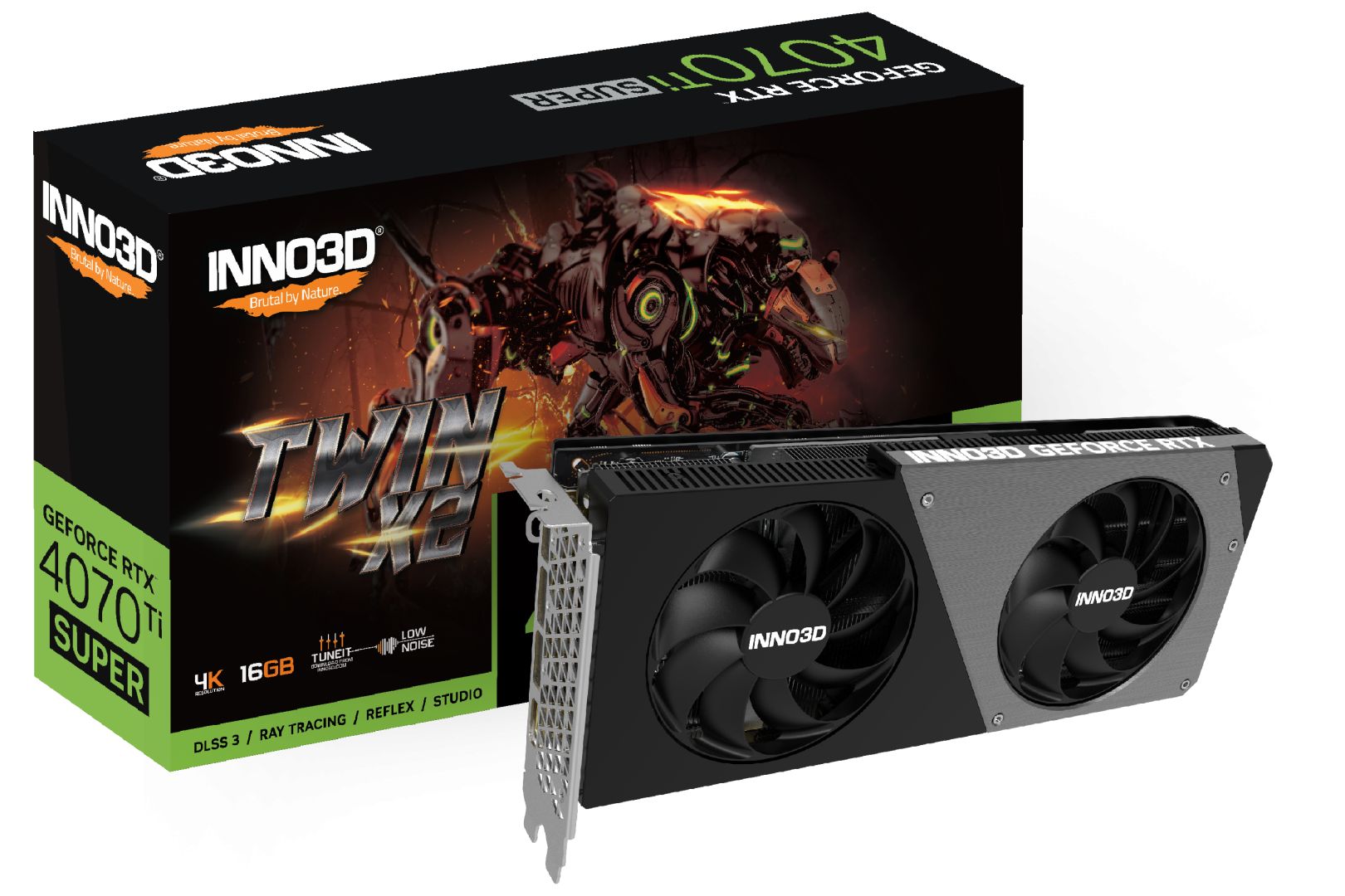 Inno3D Geforce RTX4070 Ti 16GB DDR6X Super Twin X2