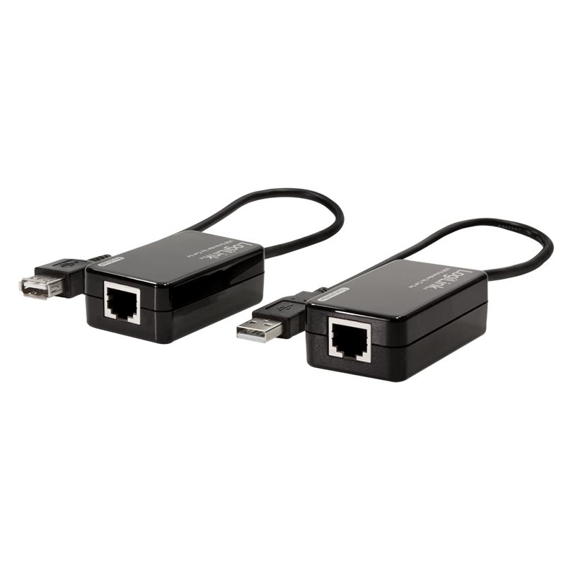 Logilink UA0021D USB2.0 Cat.5 Extender Black