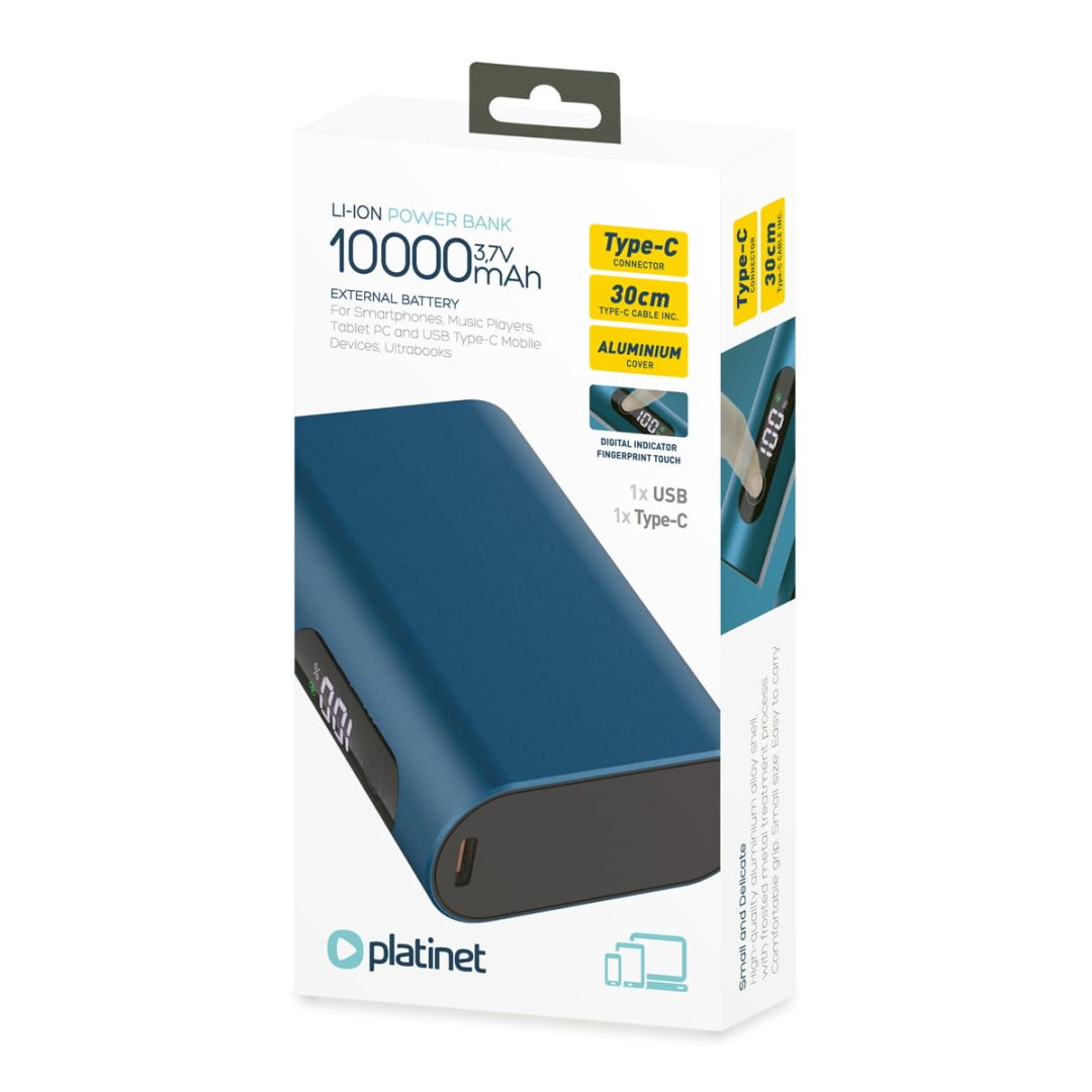 Platinet PMPB742BL 10000mAh PowerBank Blue