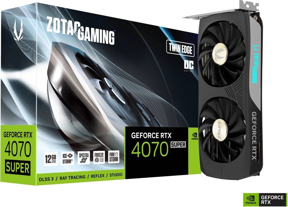 Zotac GeForce RTX4070 12GB DDR6X Super Twin Edge OC