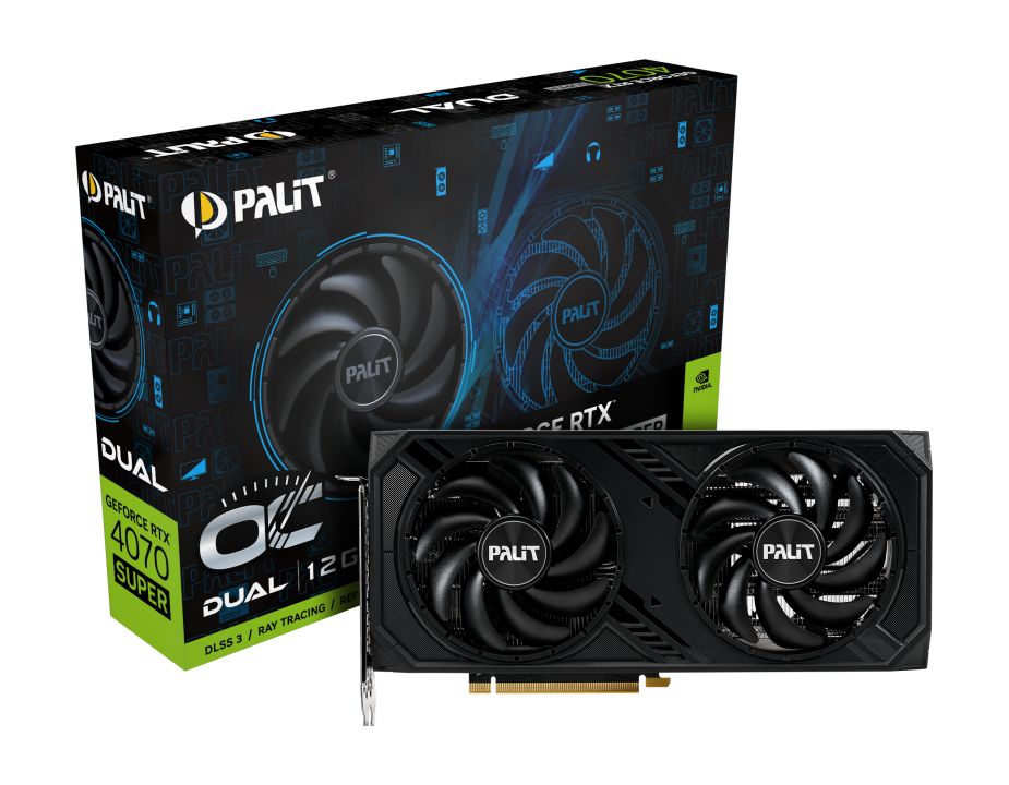 Palit Geforce RTX4070 12Gb GDDR6X Super Dual OC