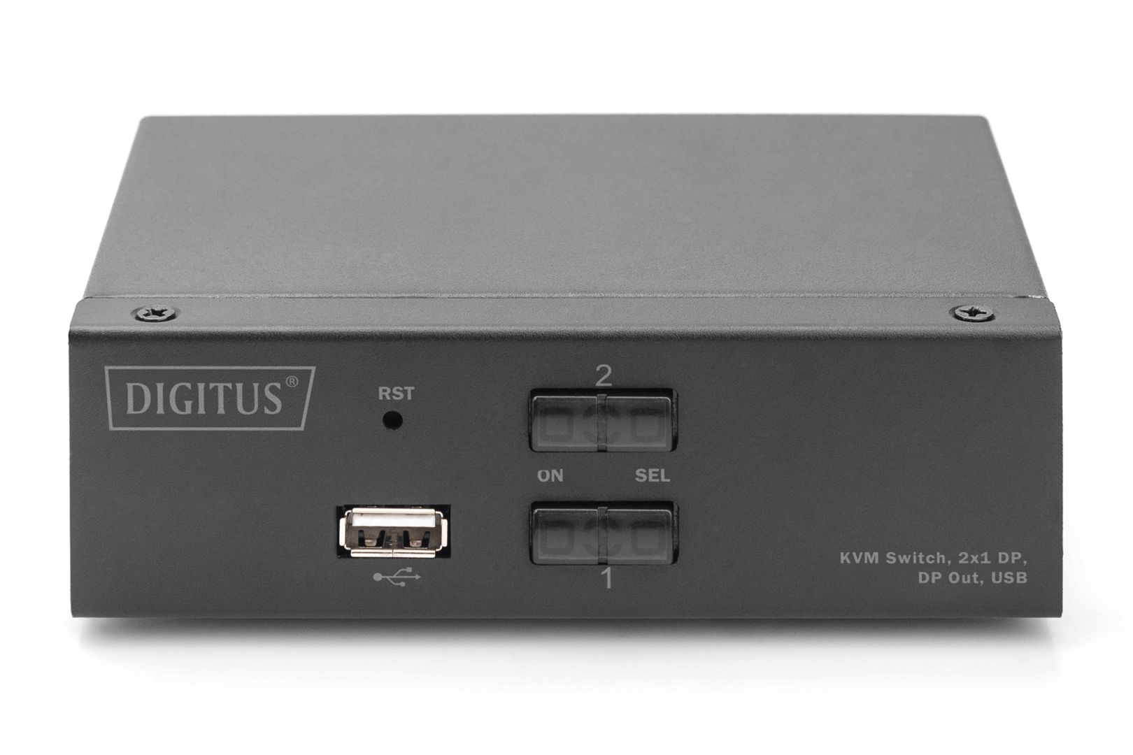 Digitus KVM Switch 2x1 DP Out USB