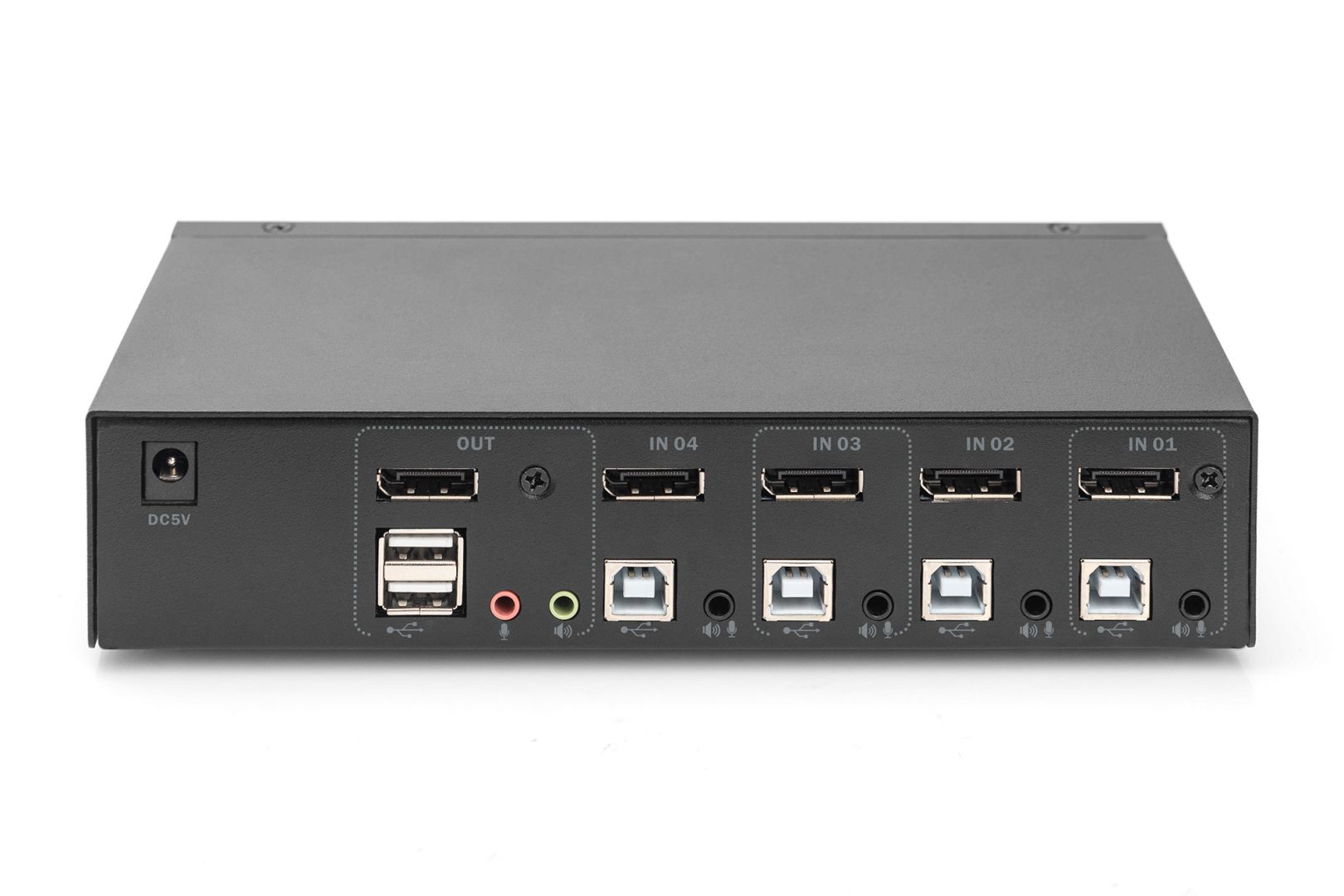 Digitus DIGITUS KVM Switch 4x1 DP Out USB