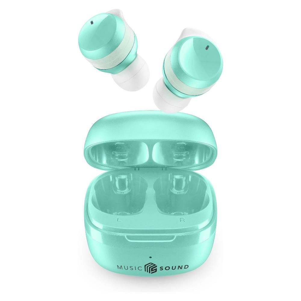 MUSICSOUND TWS wireless earbuds Music Green