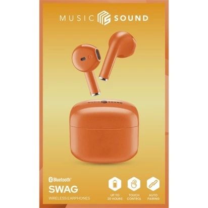 Cellularline TWS wireless Headset Orange