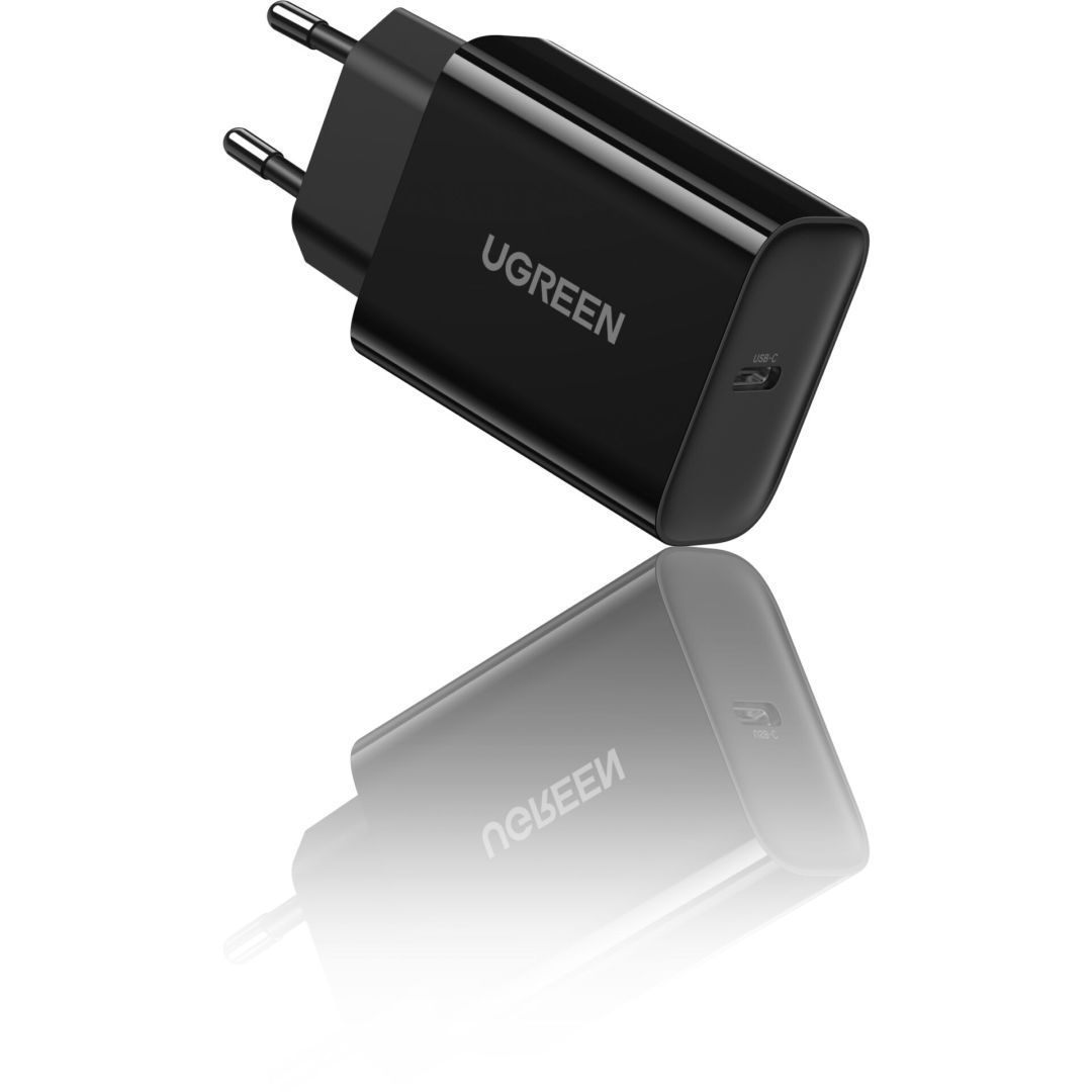 UGREEN USB-C 20W PD Wall Charger EU Black