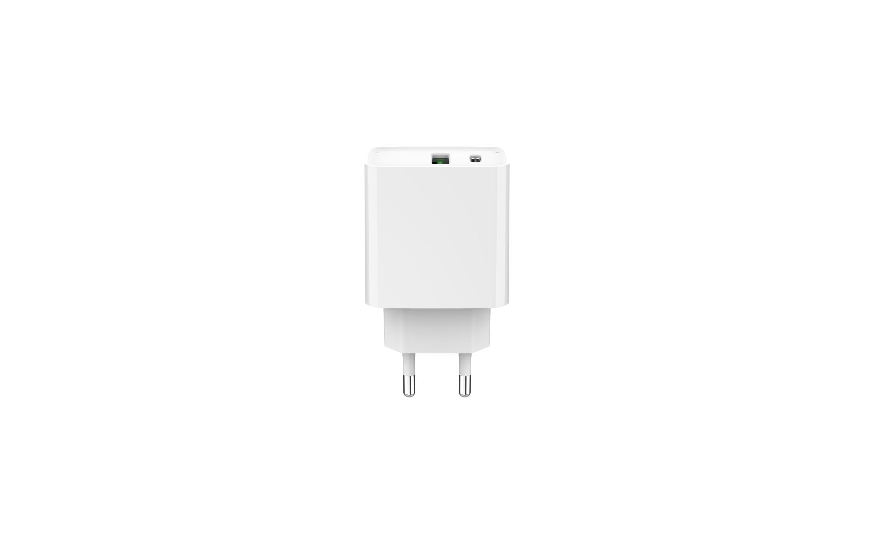 Gembird 2-port 20 W USB fast charger White