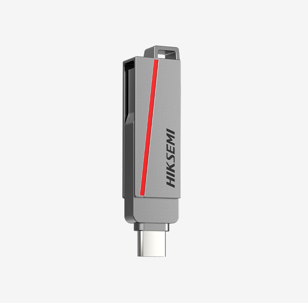 Hikvision 128GB USB3.2 Dual Slim Grey