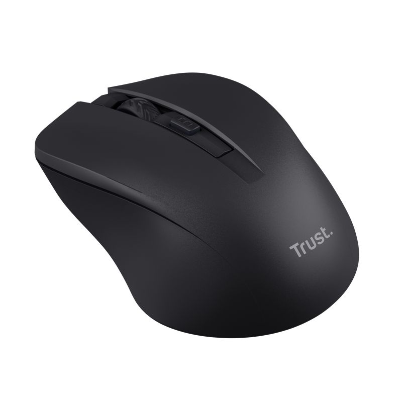 Trust Mydo Silent Mouse Black