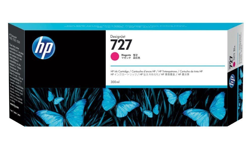 HP F9J77A (727) Magenta tintapatron