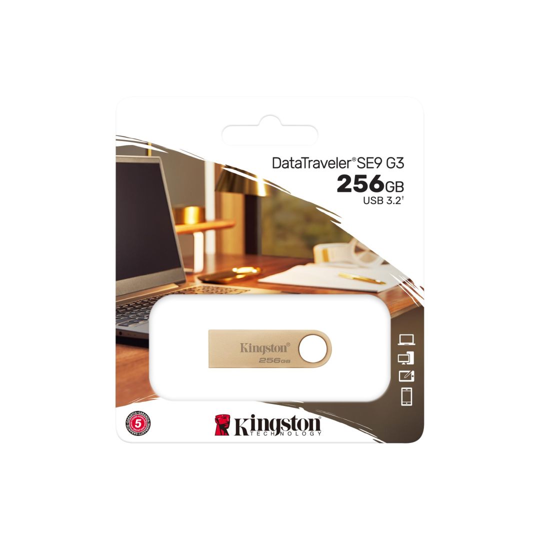 Kingston 256GB DTSE9G3 USB3.2 Gold