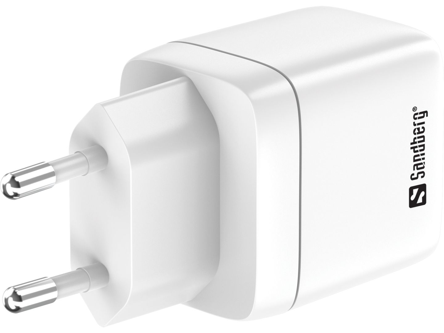 Sandberg 35W 2in1 Charger 1xUSB-C 1xUSB White