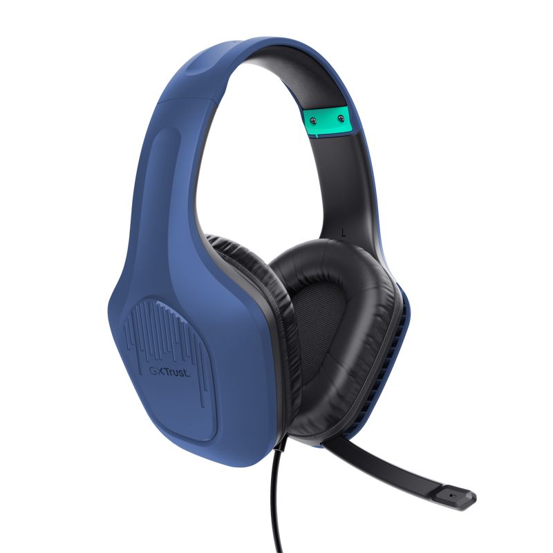 Trust GXT415 Zirox Lightweight Gaming Headset Blue