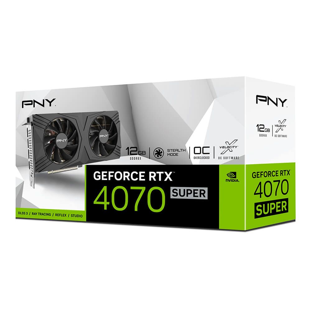 PNY GeForce RTX4070 12GB DDR6X SUPER OC DF