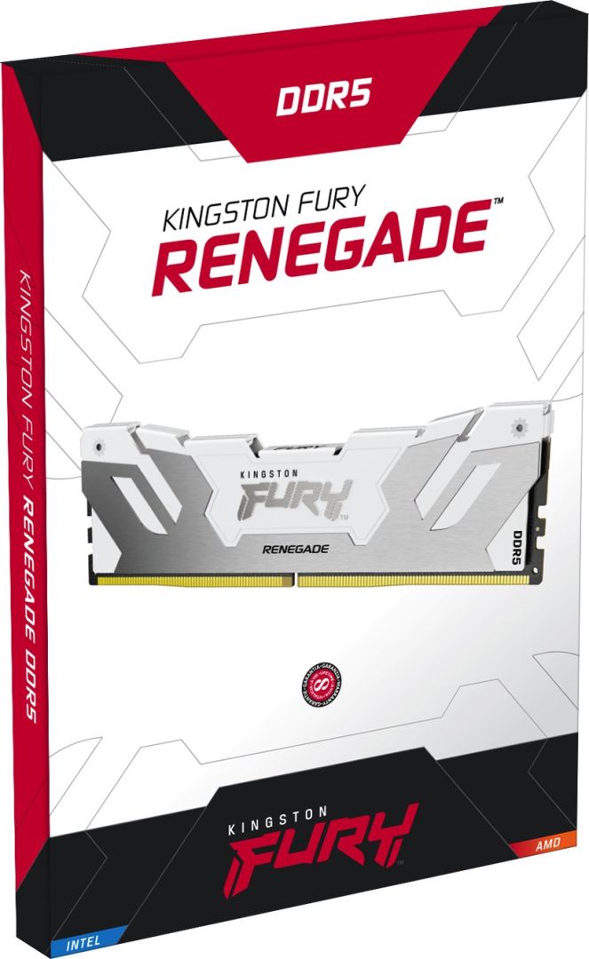 Kingston 32GB DDR5 8000MHz Kit(2x16GB) Fury Renegade White