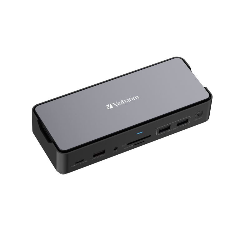 Verbatim CDS-15S USB-C Pro Docking Station Black