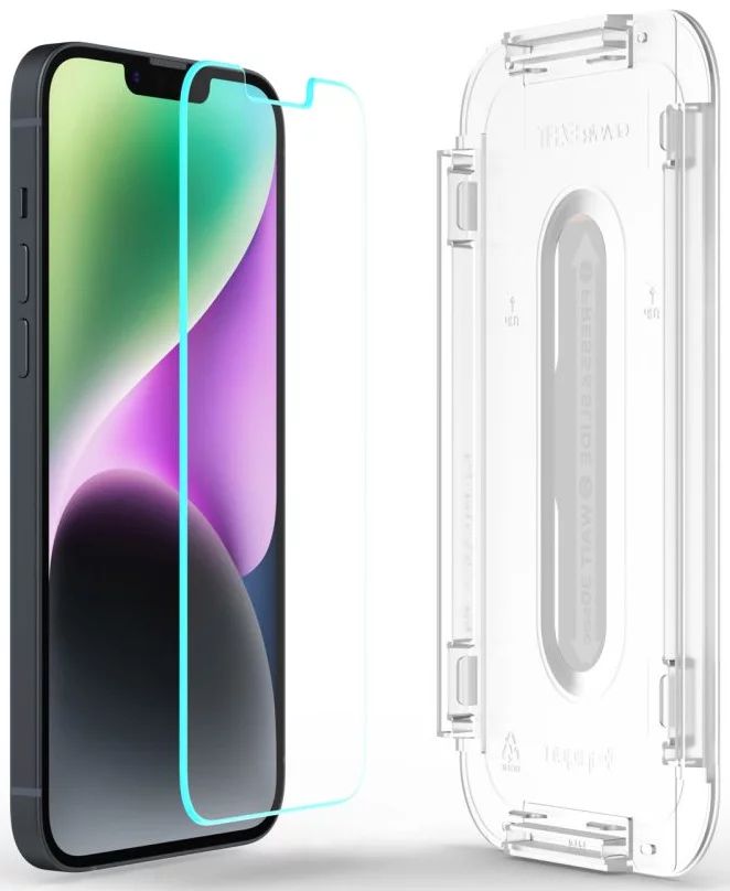 Spigen Glass tR EZ Fit HD open sensor 1 Pack for iPhone 14 Plus/13 Pro Max