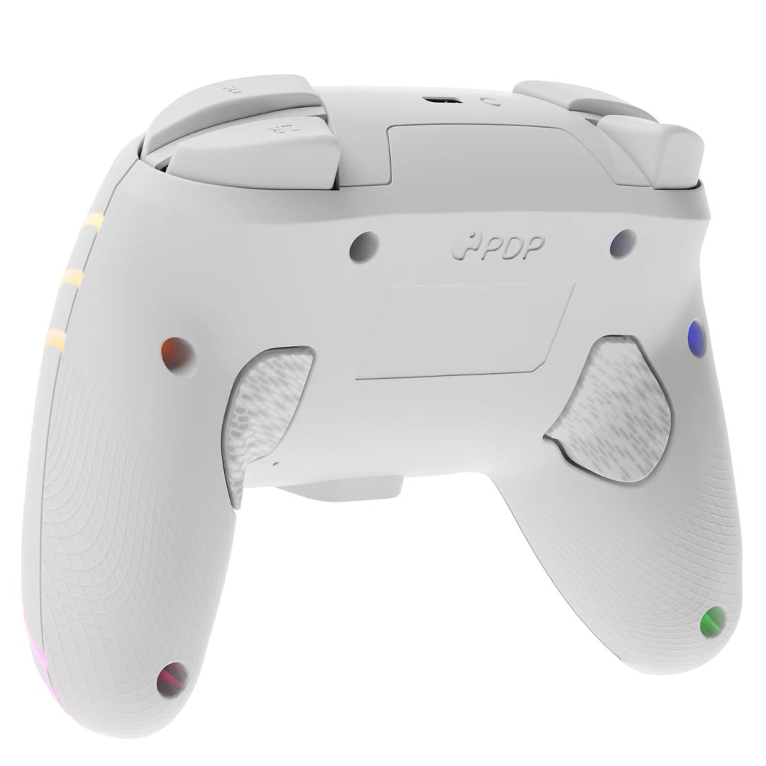 PDP Afterglow Wave WirelessController for Nintendo Switch White