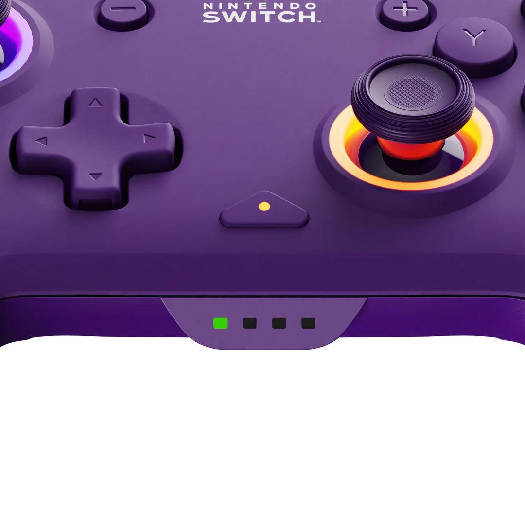 PDP Afterglow Wave WirelessController for Nintendo Switch Purple