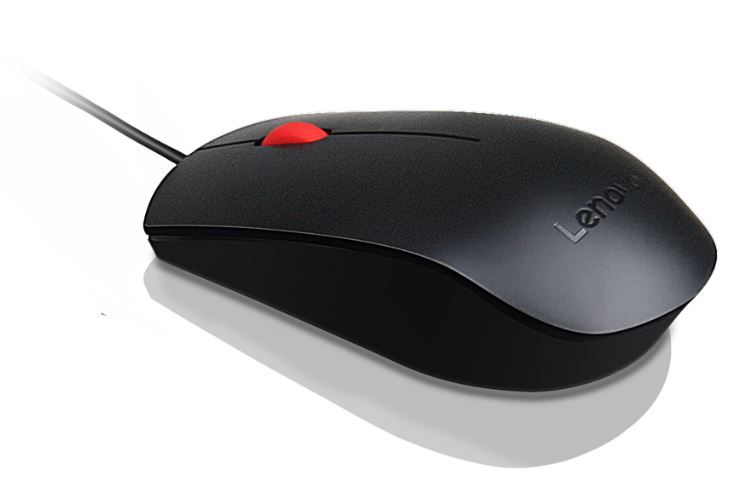 Lenovo Essential USB Mouse Black