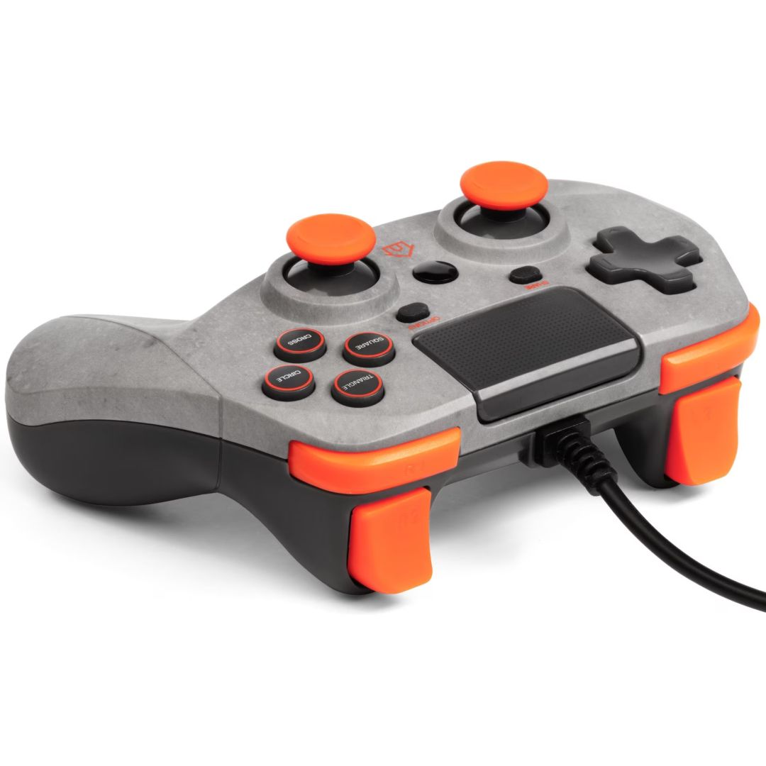 snakebyte Gamepad 4 S Rock Grey Orange