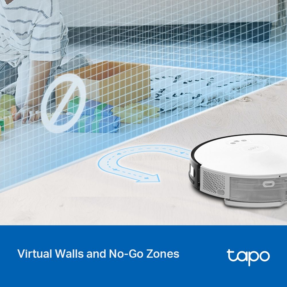 TP-Link Tapo RV20 Mop MagSlim LiDAR Navigation Robot Vacuum & Mop