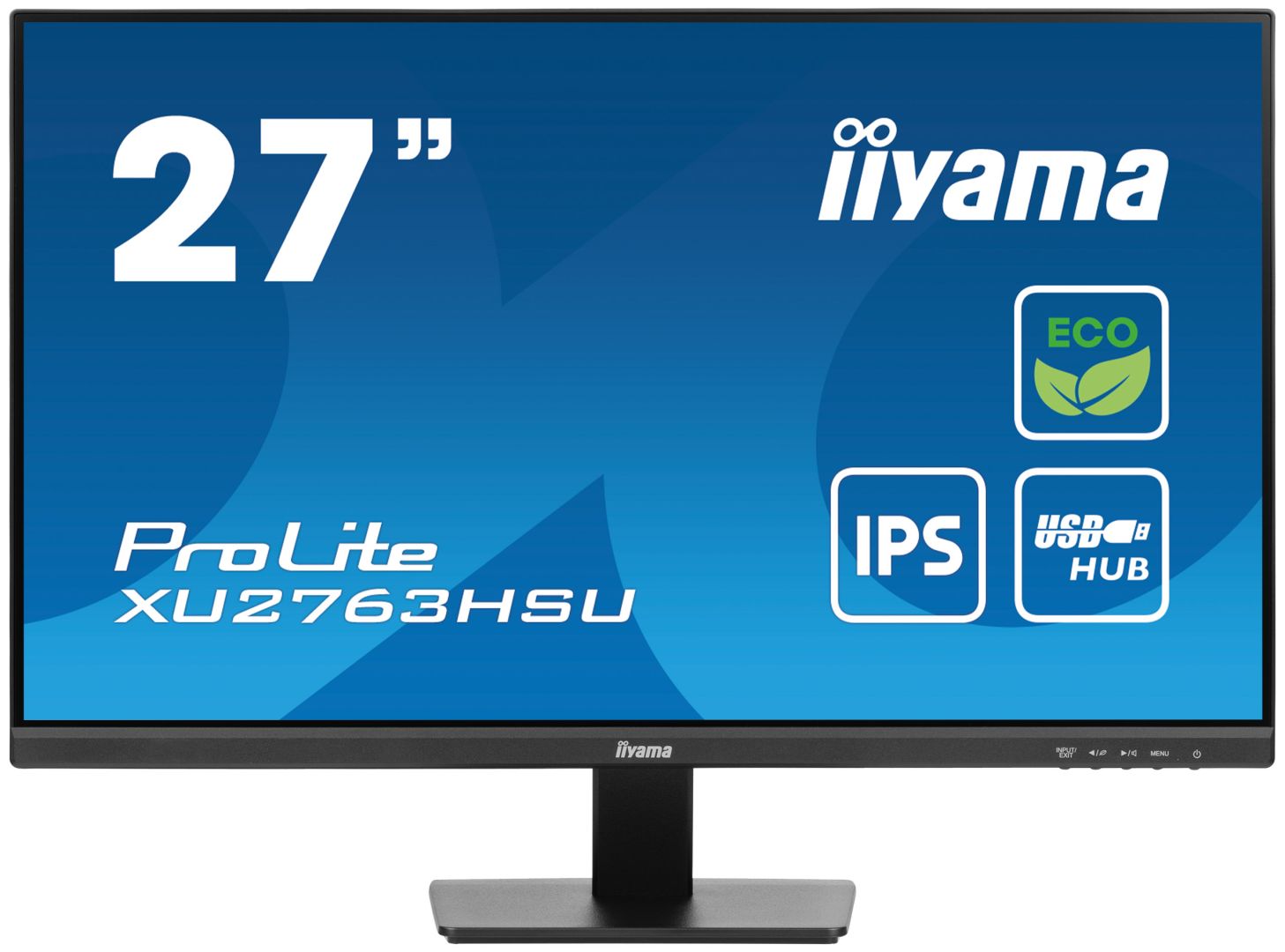 iiyama 27" ProLite XU2763HSU-B1 IPS LED